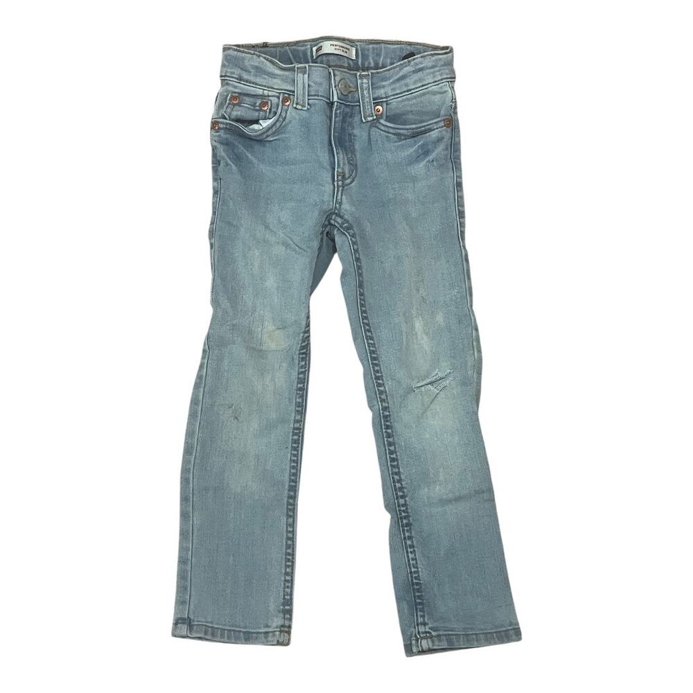 LEVI'S Kid's Performance 511 Slim Adjustable Blue Jeans Size 5 Regular